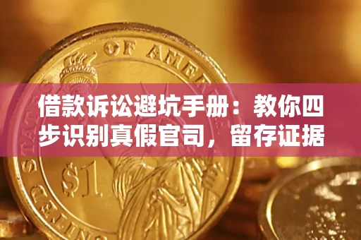济南借款诉讼避坑手册：教你四步识别真假官司，留存证据不踩雷