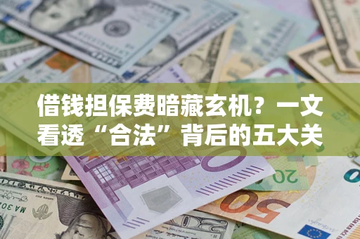 济南借钱担保费暗藏玄机？一文看透“合法”背后的五大关键陷阱