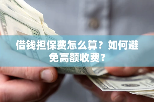 济南借钱担保费怎么算？如何避免高额收费？
